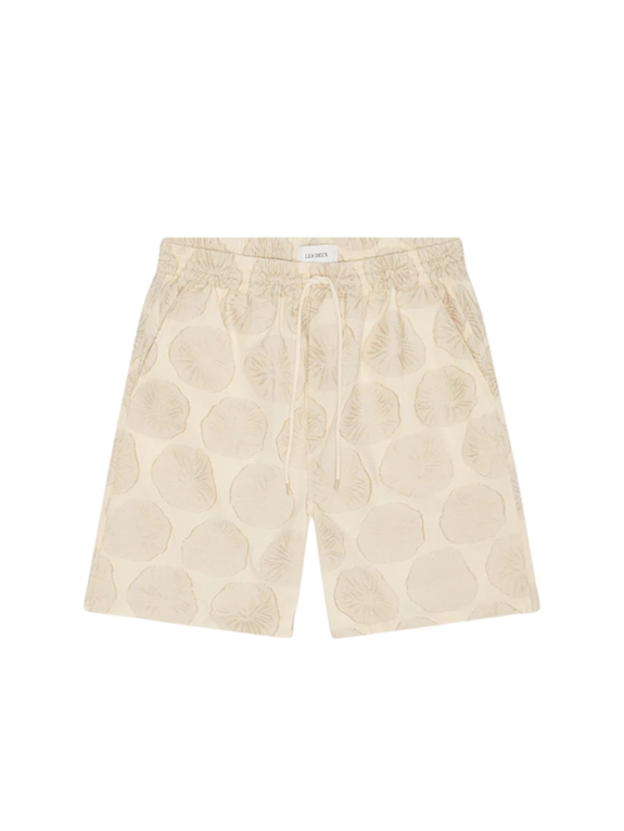 Les Deux Dahlia Jacquard Shorts - Light Sand